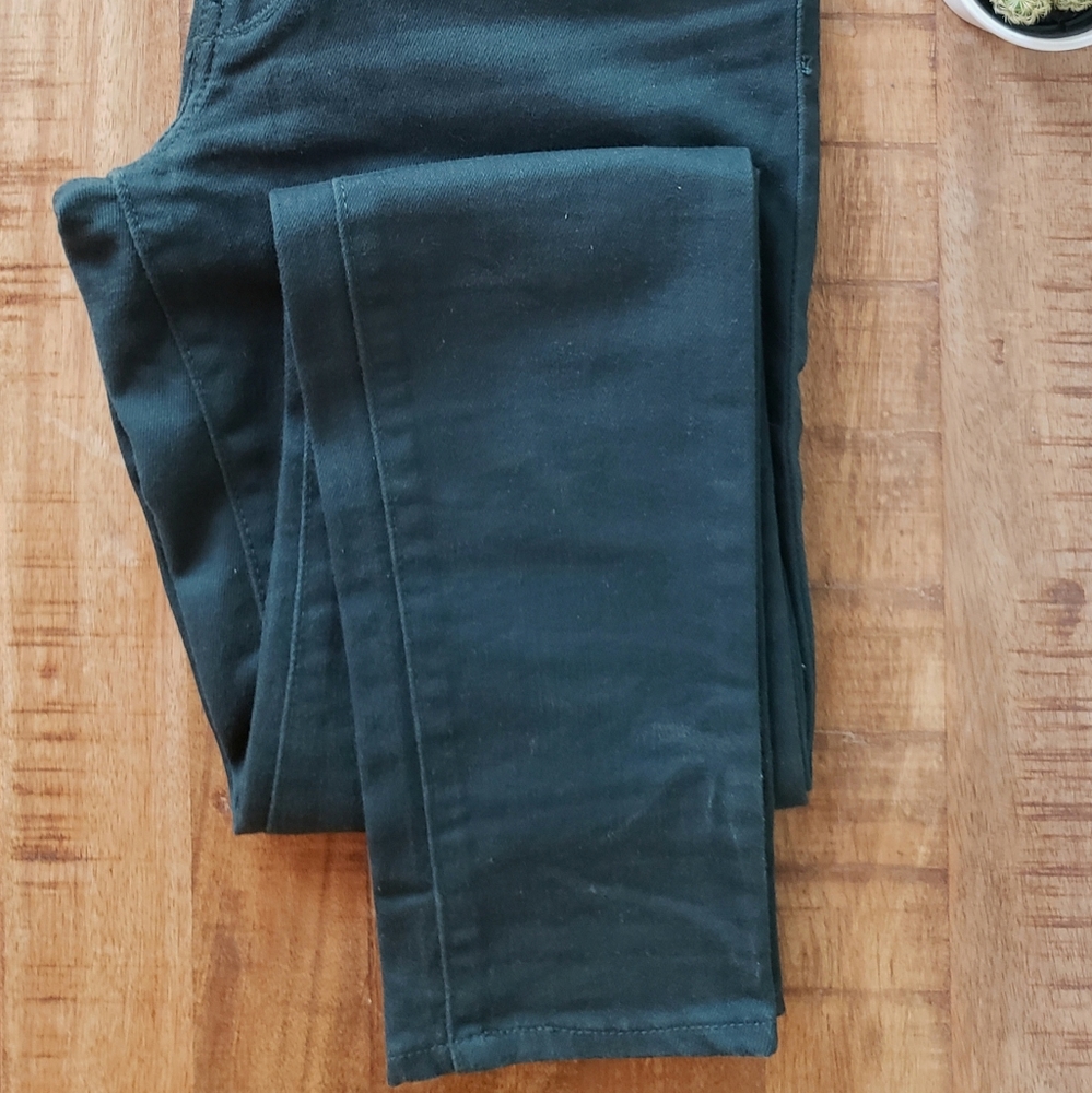Levi's Mid Rise Skinny Jean - Forest Green